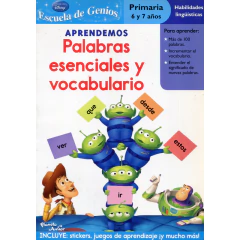 Aprendemos Palabras Esenciales Y Vocabulario Toy - Disney