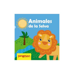 Cuento Bebe Animales De La Selva - Tela