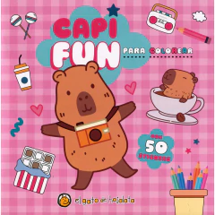 Capi Fun Para Colorear Con Stcikers - Colorear