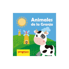 Cuento Bebe Animales De La Granja - Tela