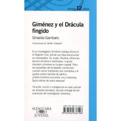 Gimenez Y El Dracula Fingido Alfagua - Gambaro Griseld - comprar online