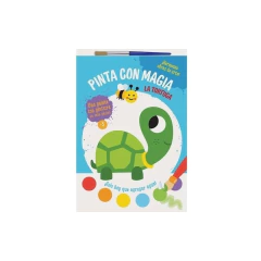 Pinta Con Magia: La Tortuga - Los Editores De Yoyo