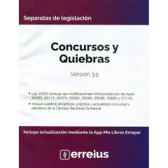Separatas Concursos Y Quiebras 3.5 N25 - Separatas