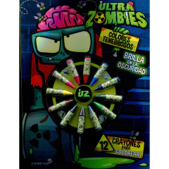 Ultra Zombies Rueda De Colores Tenebrosos -