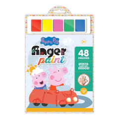 Finger Paint Peppa Pig - Colorea