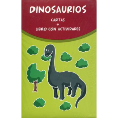 Dinosaurios Cartas + Libro Con Actividades - Cartas
