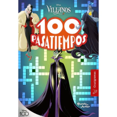 100 Pasatiempos (Crucigramas). Villanos - Disney