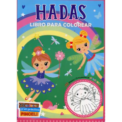 Libro Para Colorea.C/Acuar. Hadas - Colorear