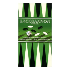 Backgamon Portatil Juego C/Tablero - Juegos