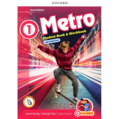 Metro 1 Sb/Wb 2E W/Dig Pk - Book / Workbook