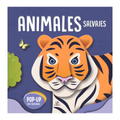 Pop Up Para Aprender-Animales Salvaj - Pop Up