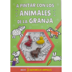 A Pintar Con-Animales D/Granja - Colorear
