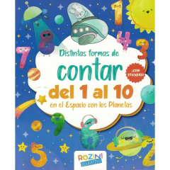 Contar Del 1 Al 10 En El Espacio Con Los Planetas - Rozini