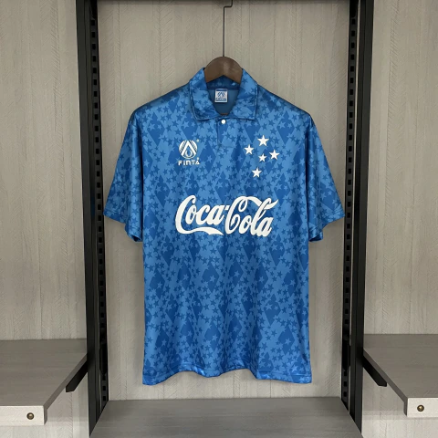 Camisa Cruzeiro Retrô I 1993/1994 Azul - Masculino Torcedor