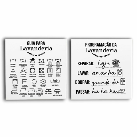 Dupla de Azulejos Decorativos para Lavanderia – Guia e Programação | ITsLEJO - comprar online