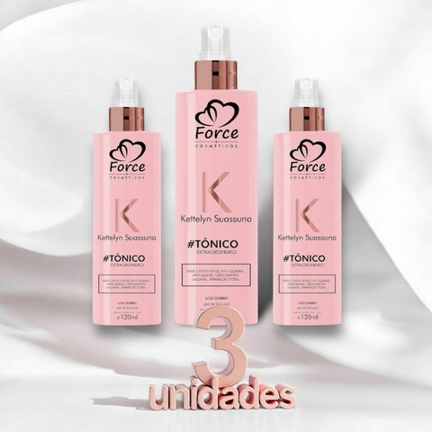 TÔNICO CAPILAR 3 UNIDADES PROMOÇÃO - comprar online