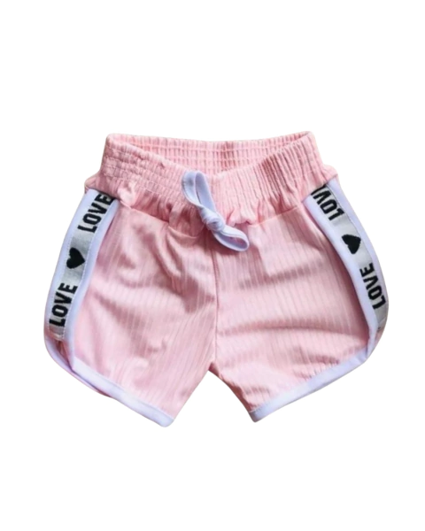 Short LOVE Short infantil Menina - comprar online