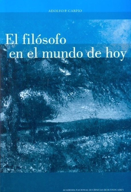 EL FILOSOFO EN EL MUNDO DE HOY