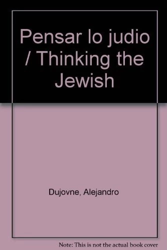 PENSAR LO JUDÍO