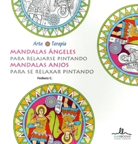 MANDALAS ÁNGELES PARA RELAJARSE PINTANDO