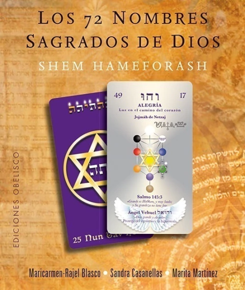 LOS 72 NOMBRES SAGRADOS DE DIOS (LIBRO + CARTAS)
