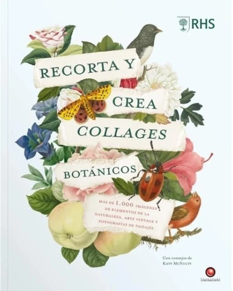 RECORTA Y CREA COLLAGES BOTANICOS