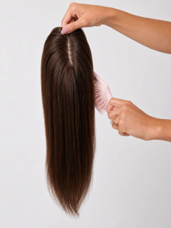 TOPO CAPILAR DE CABELO HUMANO (COM FRANJA) na internet