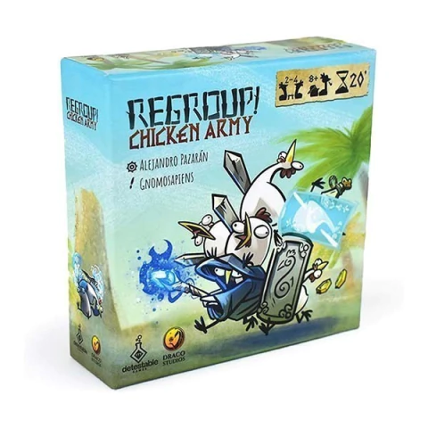 Regroup! Chicken Army – Juego de Cartas | Draco Studios - comprar en línea