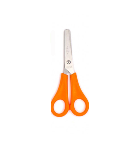 TESOURA ESCOLAR 13CM CABO COLOR ONDA