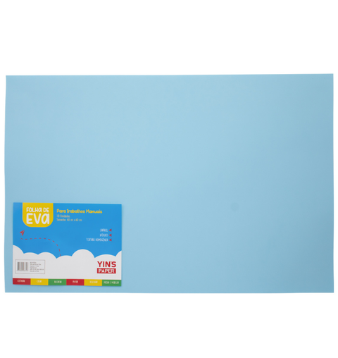 EVA 40X60 1.5MM LISO AZUL CL YINS BRASIL