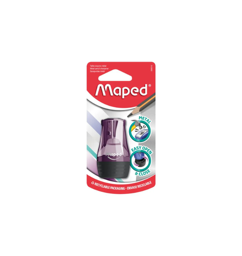 APONTADOR 1F METAL C/DEPOS TONIC MAPED