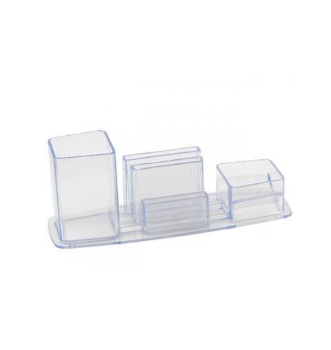 PORTA LAPIS/CLIPS/LEMBRETE CRISTAL