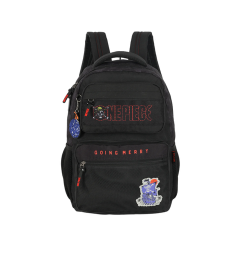 MOCHILA JUVENIL ONE PIECE PT/AZ MAXLOG