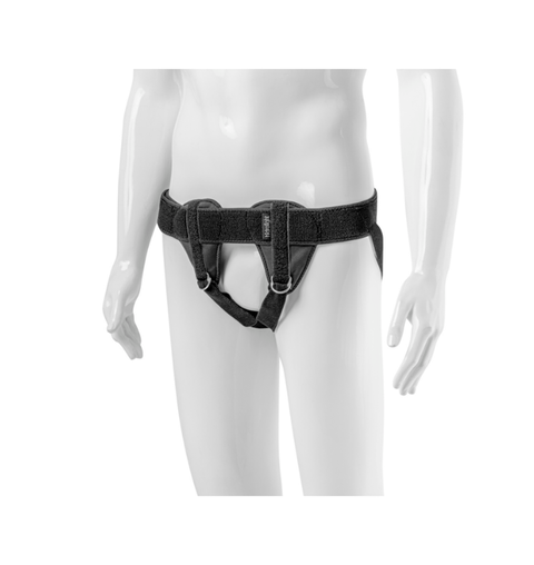 CINTA P/HERNIA INGUINAL DUPLA P PRETO
