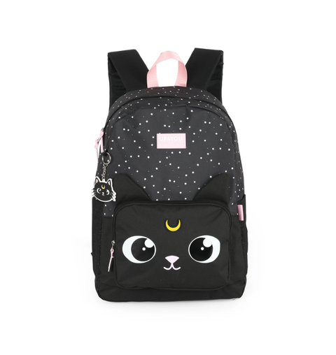 MOCHILA PRETO GATO UP4YOU MAXLOG