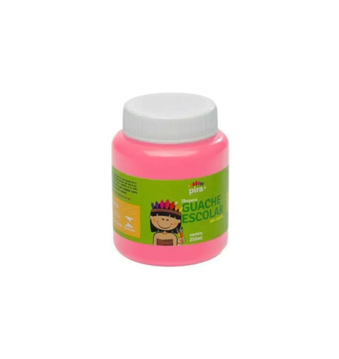 TINTA GUACHE 250ML ROSA PIRATININGA