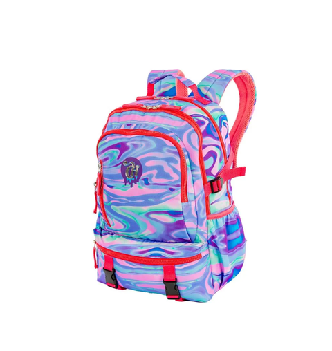 MOCHILA 2COMP CAPRICHO ABSTRACT AURA