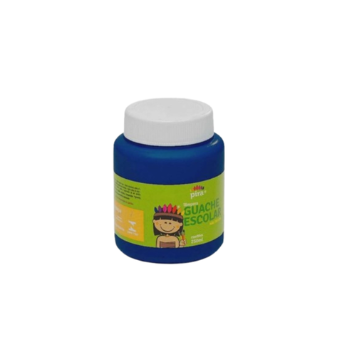 TINTA GUACHE 250ML AZUL PIRATININGA