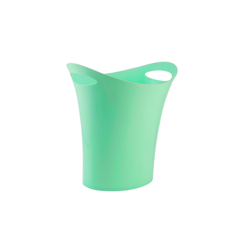 CESTO P/LIXO VERDE PASTEL MAXCRIL