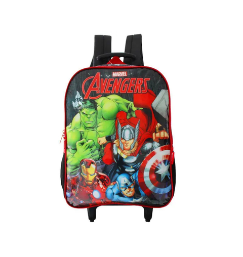 MOCHILETE AVENGERS PRETO MARVEL MAXLOG