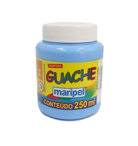 TINTA GUACHE 250ML AZ CLARO MAXCRIL