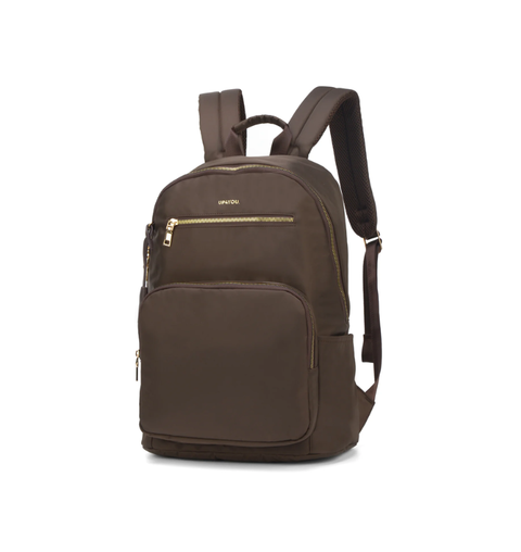 MOCHILA LAPTOP FEM MARROM MAXLOG