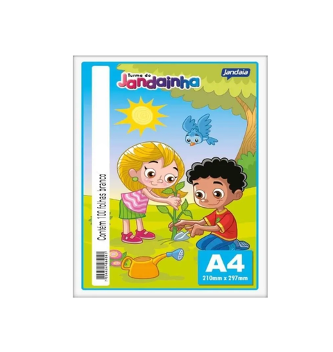 PAPEL 63 GM2 210X297 A4 BC 100FL JANDAIA