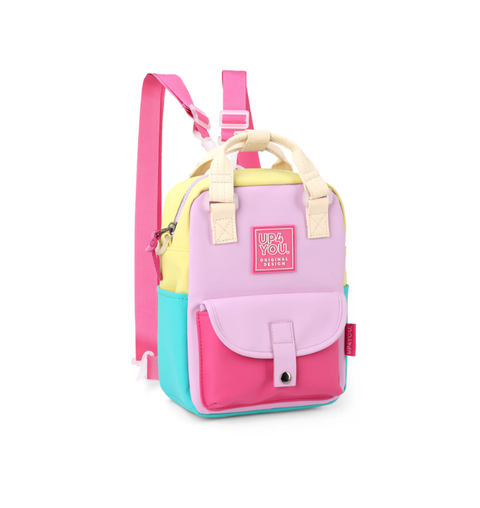MOCHILA 2EM1 TRANSV ROSA MAXLOG