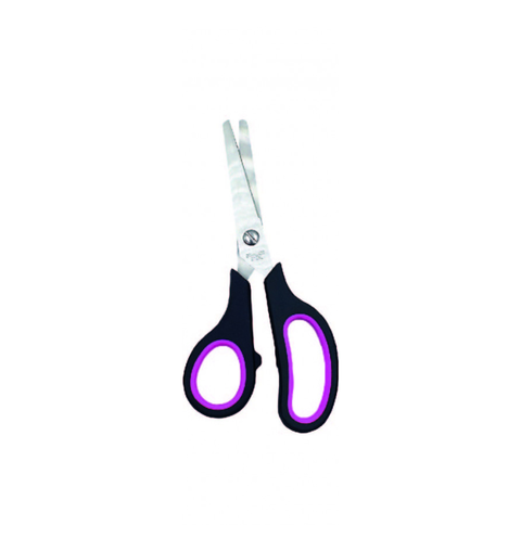 TESOURA ESCOLAR 13CM EMBORR SORT ONDA