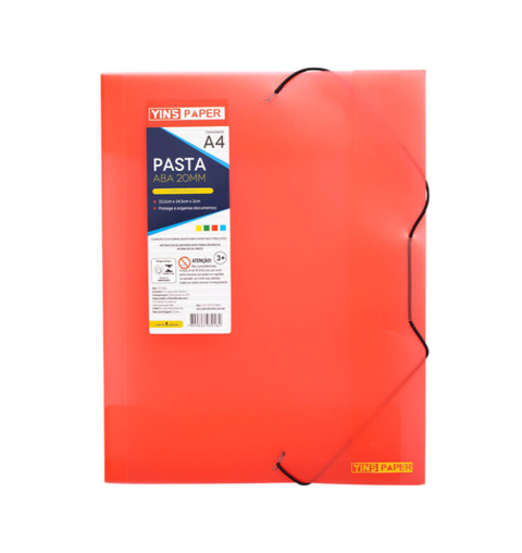 PASTA ABA ELASTICO A4 PP 2CM SORT YINS