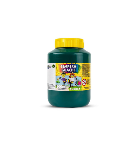 TINTA GUACHE 500ML VD BANDEIRA ACRILEX