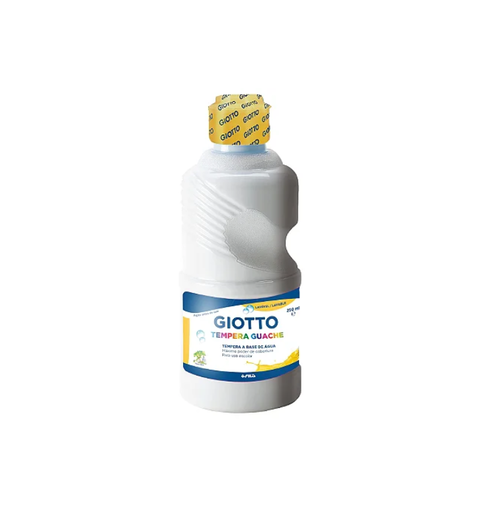 TINTA GUACHE 250ML BRANCO GIOTTO