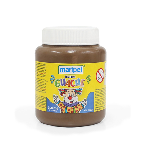 TINTA GUACHE 250ML MARROM MAXCRIL