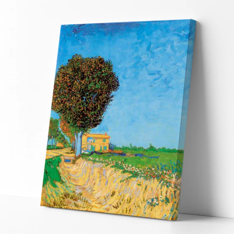 Quadro Caminho Próximo a Arles – Van Gogh